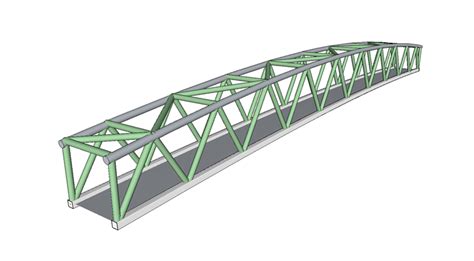 steel truss box bridge|steel truss footbridge design example.